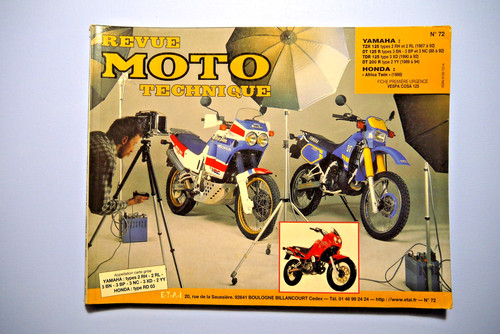 Revue technique moto etai - technique,